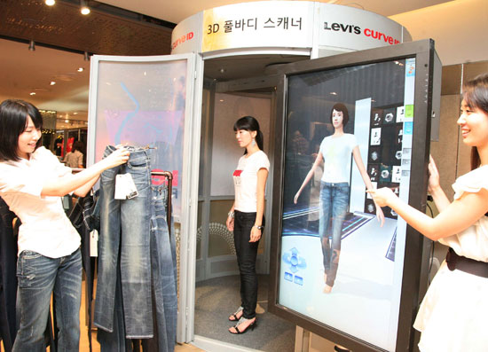 I spent some time in Japan helping Levis deploy the Intellifit Scanner